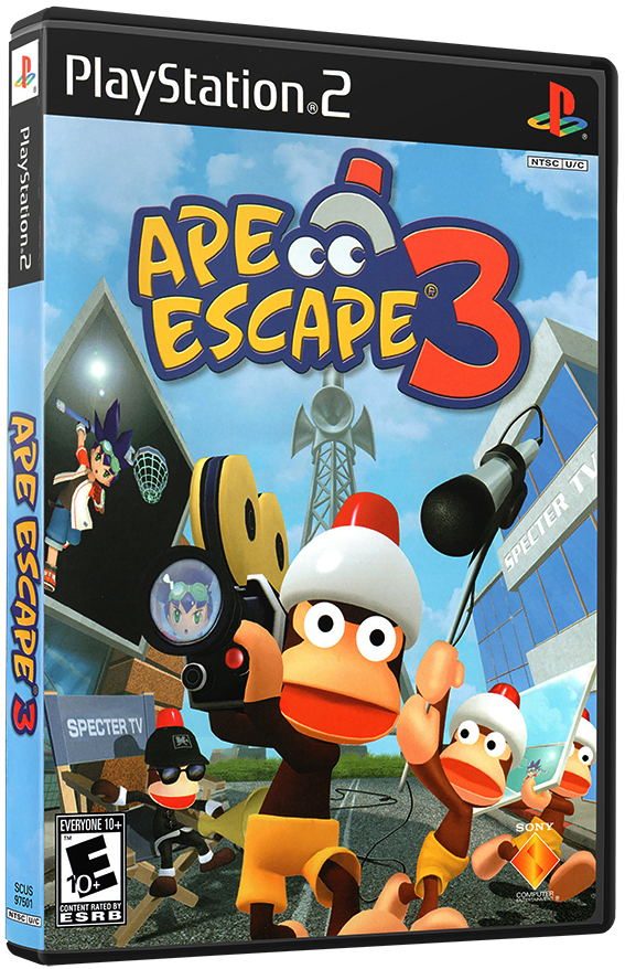 แผ่นเกมส์ PS2 : Ape Escape 3
