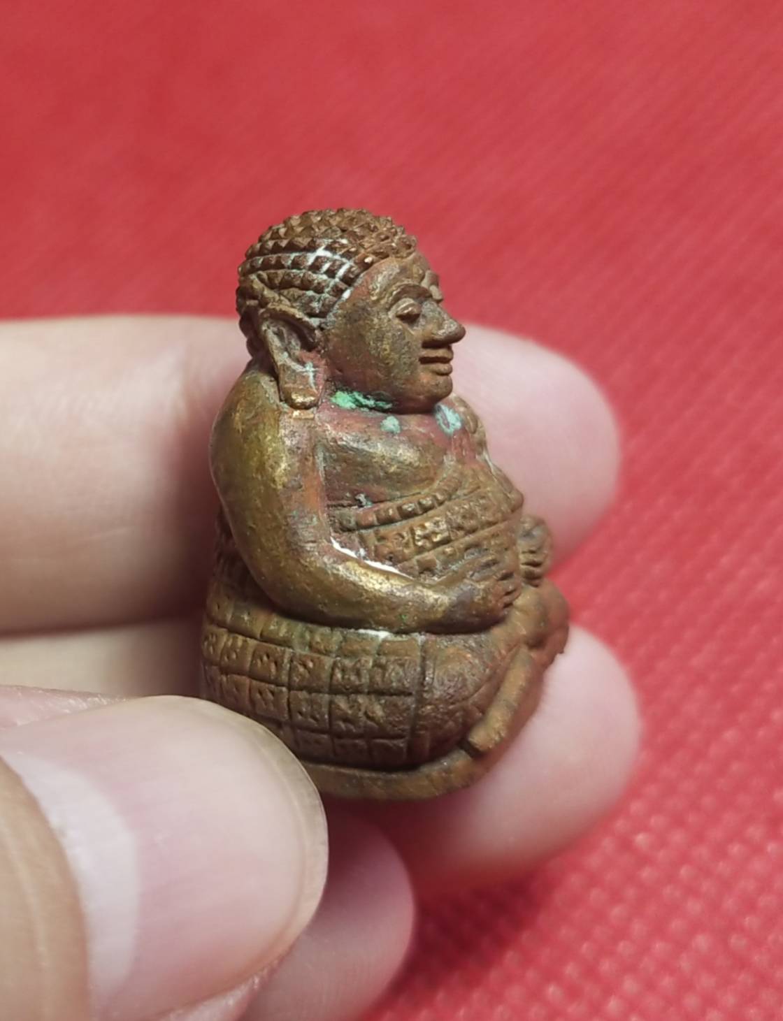 พระสังกัจจายน์ รุ่น๑ (แบ่งจากช่อ) หลวงปู่สิงห์โต สำนักสงฆ์ป่าทรงธรรม จ.อุบลราชธานี