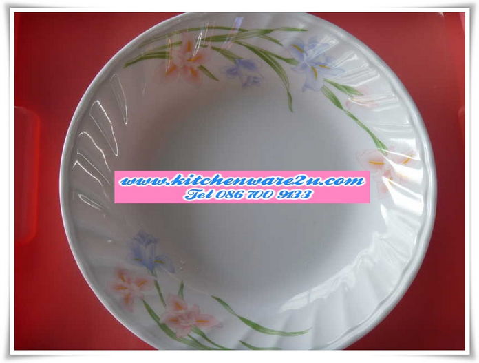P05575 ชามเมลามีน 10 นิ้ว ทรงตื้น (ราคาส่งต่อ 1 โหล: 12 ใบ คลิ๊กที่สินค้าเพื่อดูรายละเอียด)