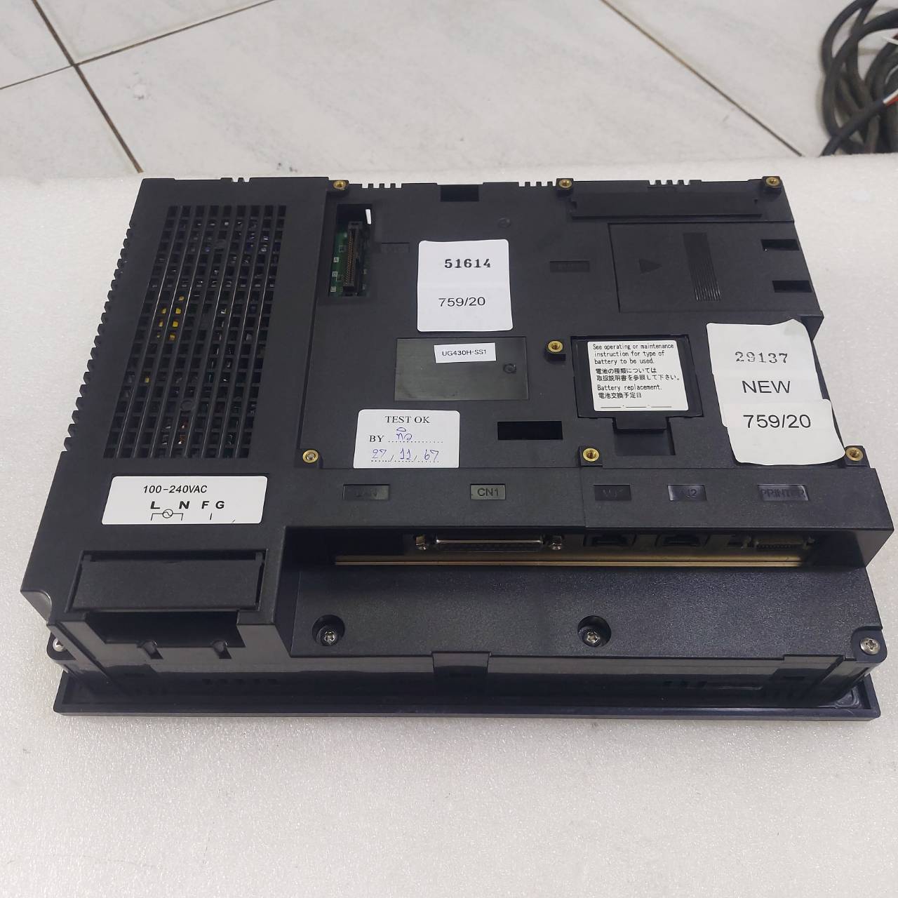 HMI " FUJI " MODEL : UG430H-SS1