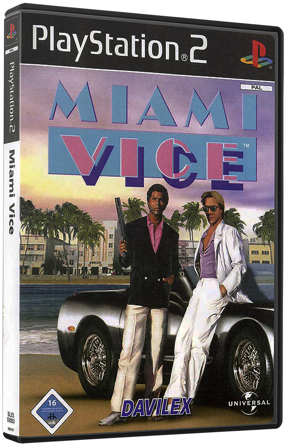 แผ่นเกมส์ PS2 : Miami Vice