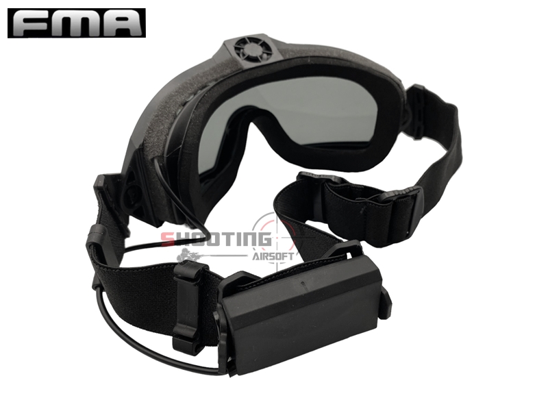 แว่น FMA Regulator Goggle มีพัดลม พร้อมเลนส์ 2 สี