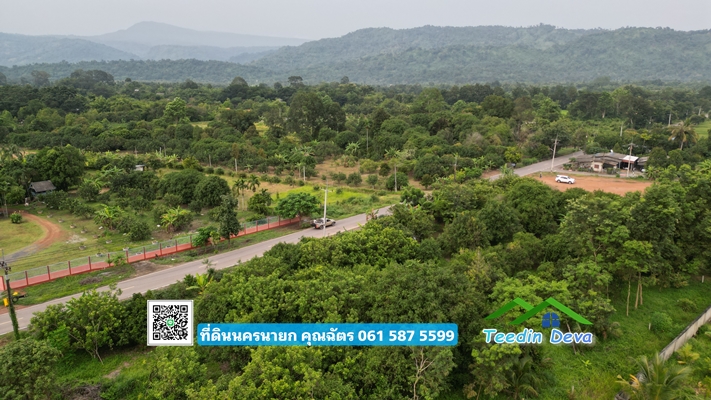 ที่ดินสวนผลไม้ ขนาด 1 ไร่ วิวภูเขาสวยๆ บรรยากาศดี เดินทางสะดวก ต.หินตั้ง อ.เมือง จ.นครนายก