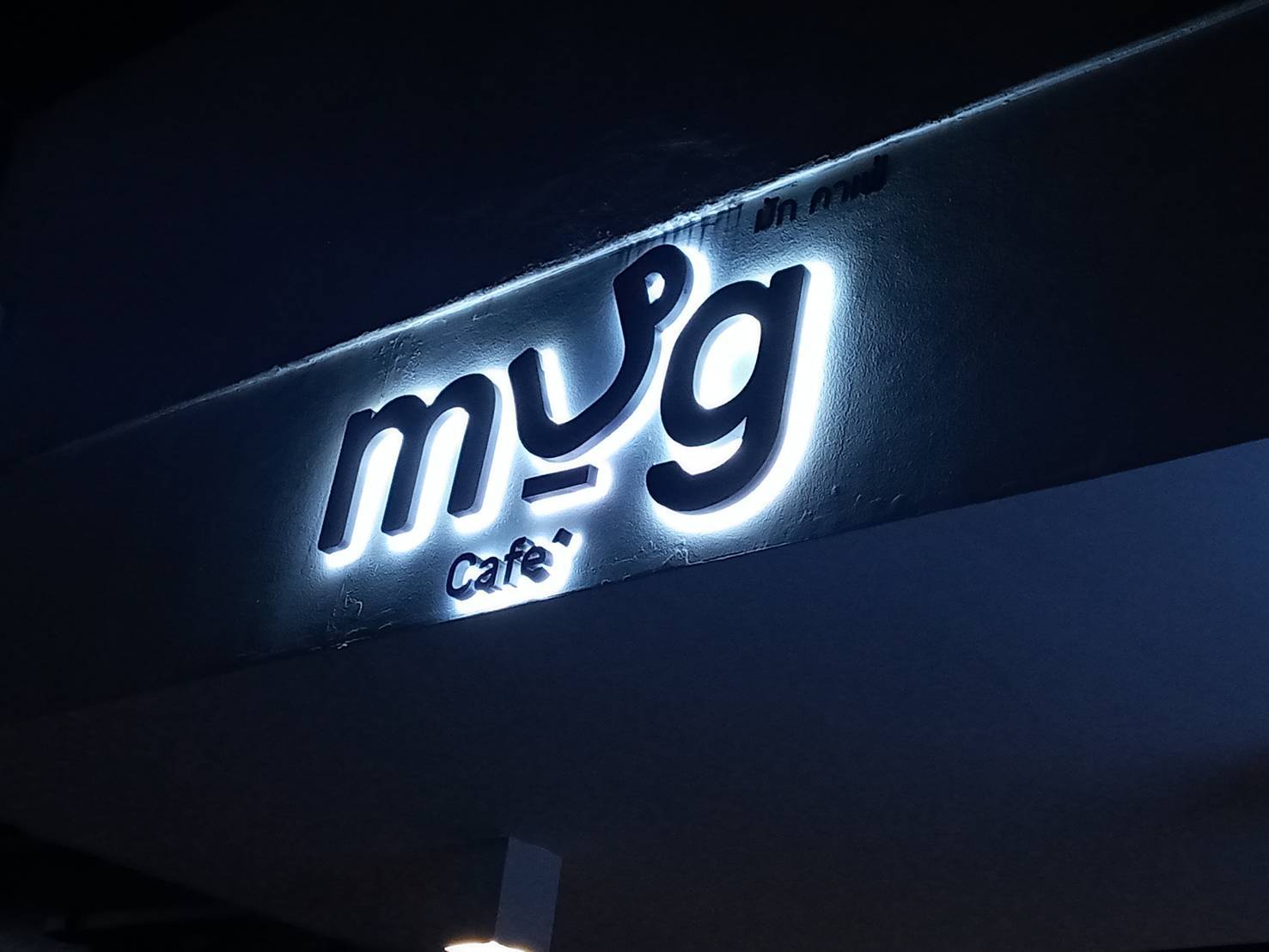 #ป้ายอักษรไฟออกหลัง #อักษรซิงค์ทำสี