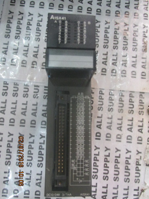PLC " MITSUBISHI " MODEL : A1SX41