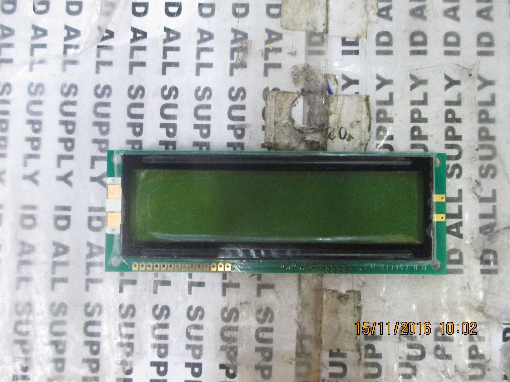 LCD PANEL " OPTREX " MODEL : DMC16230