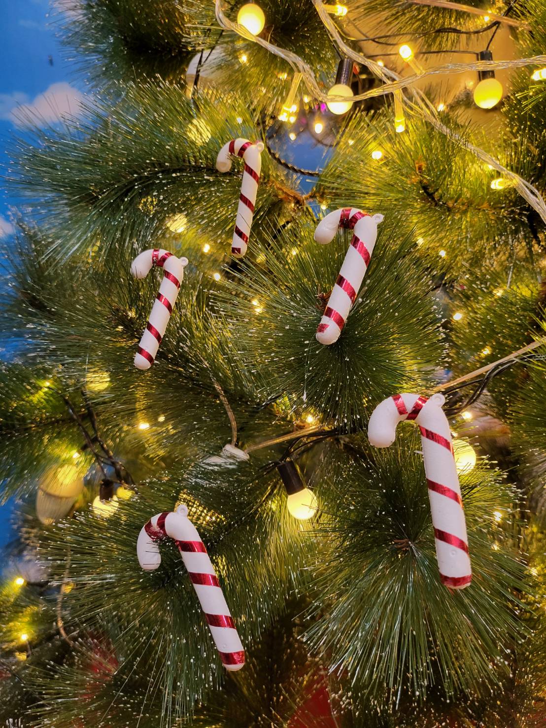 ของตกแต่งคริสต์มาสV8อ่านรายละเอียด2 นิ้ว/20ชิ้น