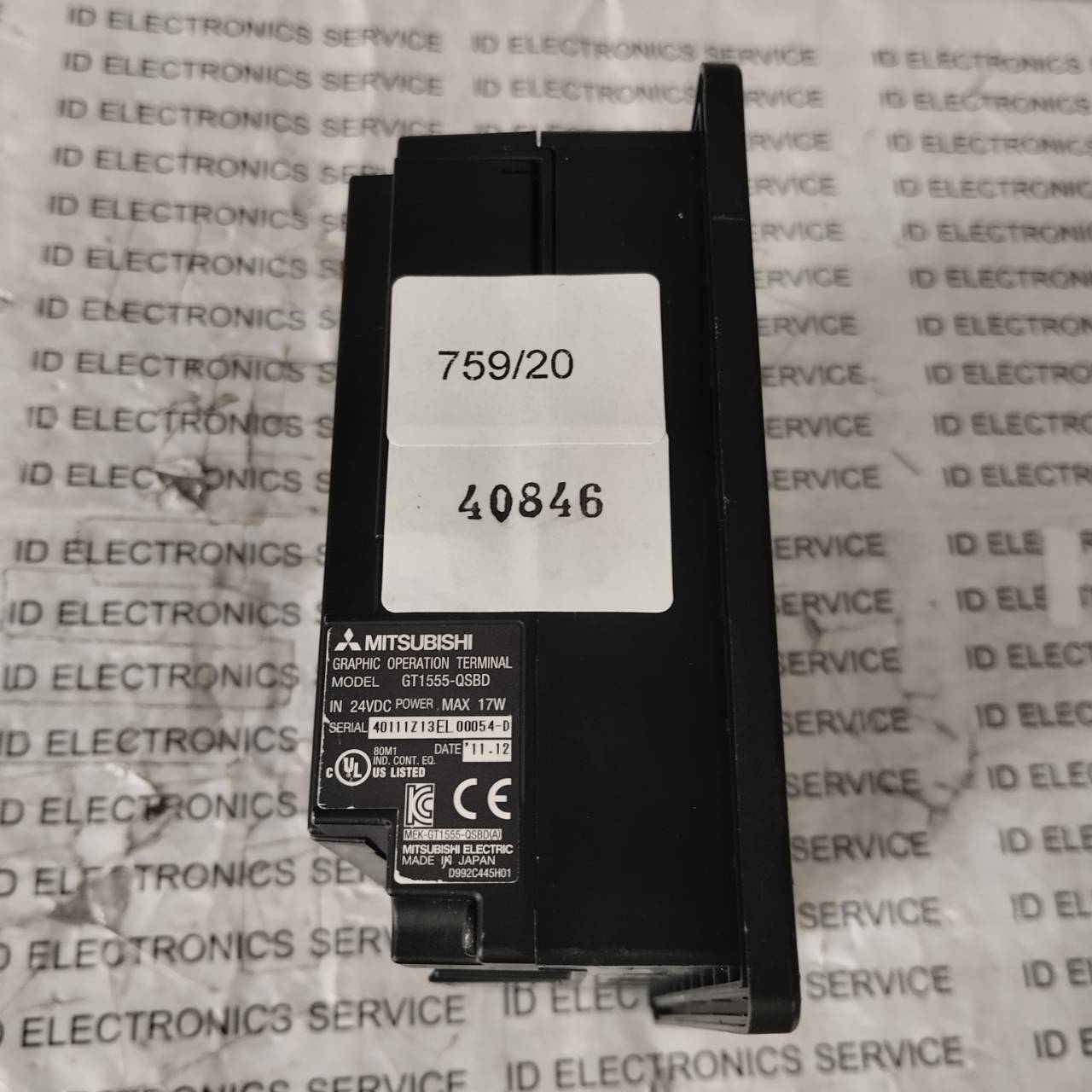 LCD TOUCH SCREEN " MITSUBISHI " MODEL : GT1555-QSBD