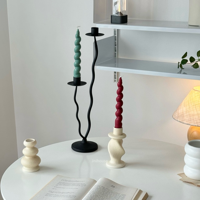 [พร้อมส่ง] Jnihouse : เชิงเทียนเหล็ก (Candle Holder)