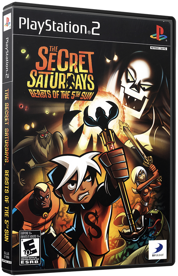 แผ่นเกมส์ PS2 : Secret Saturdays, The - Beasts of the 5th Sun