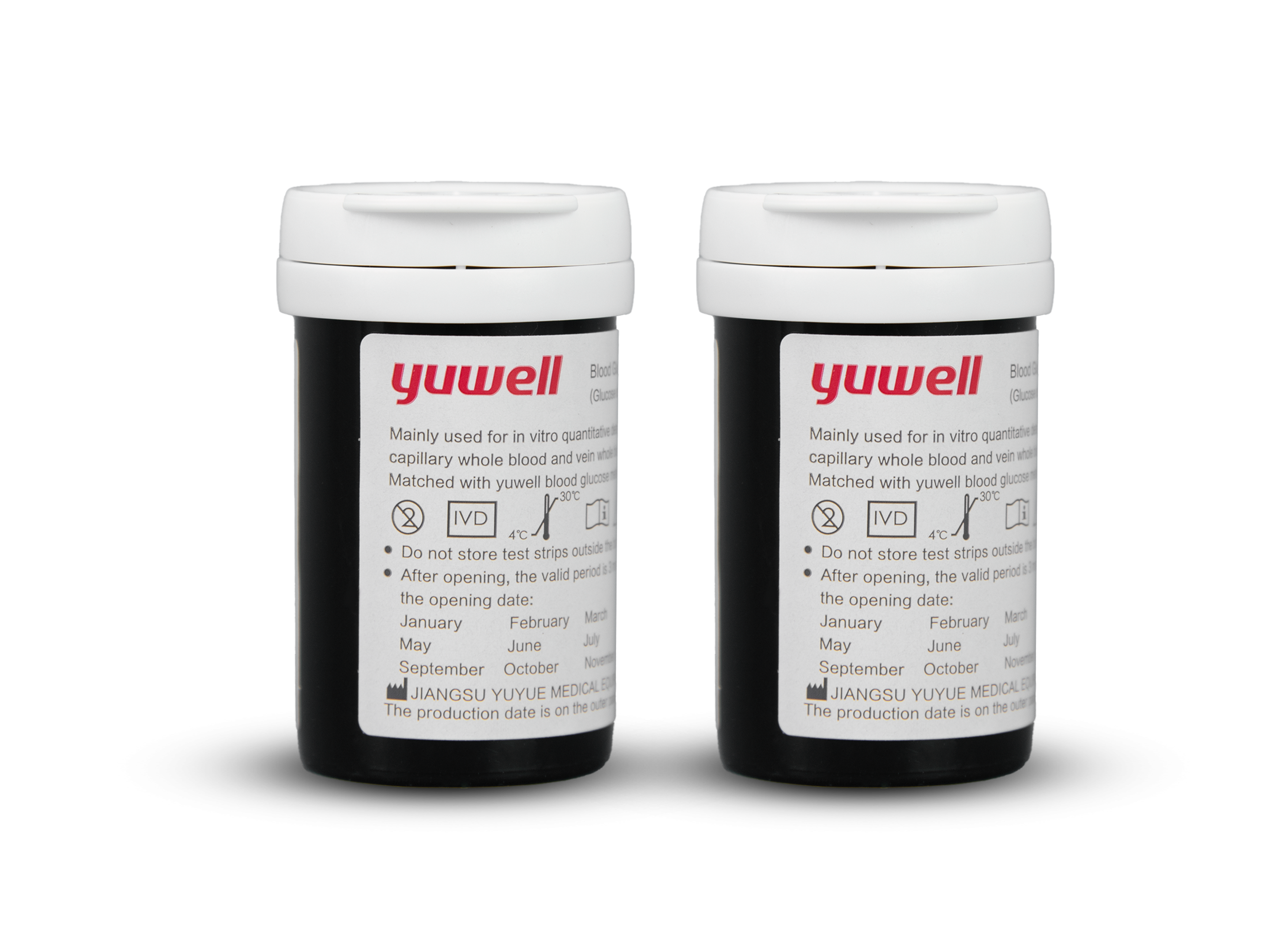 แถบตรวจวัดระดับน้ำตาลในเลือด Y350