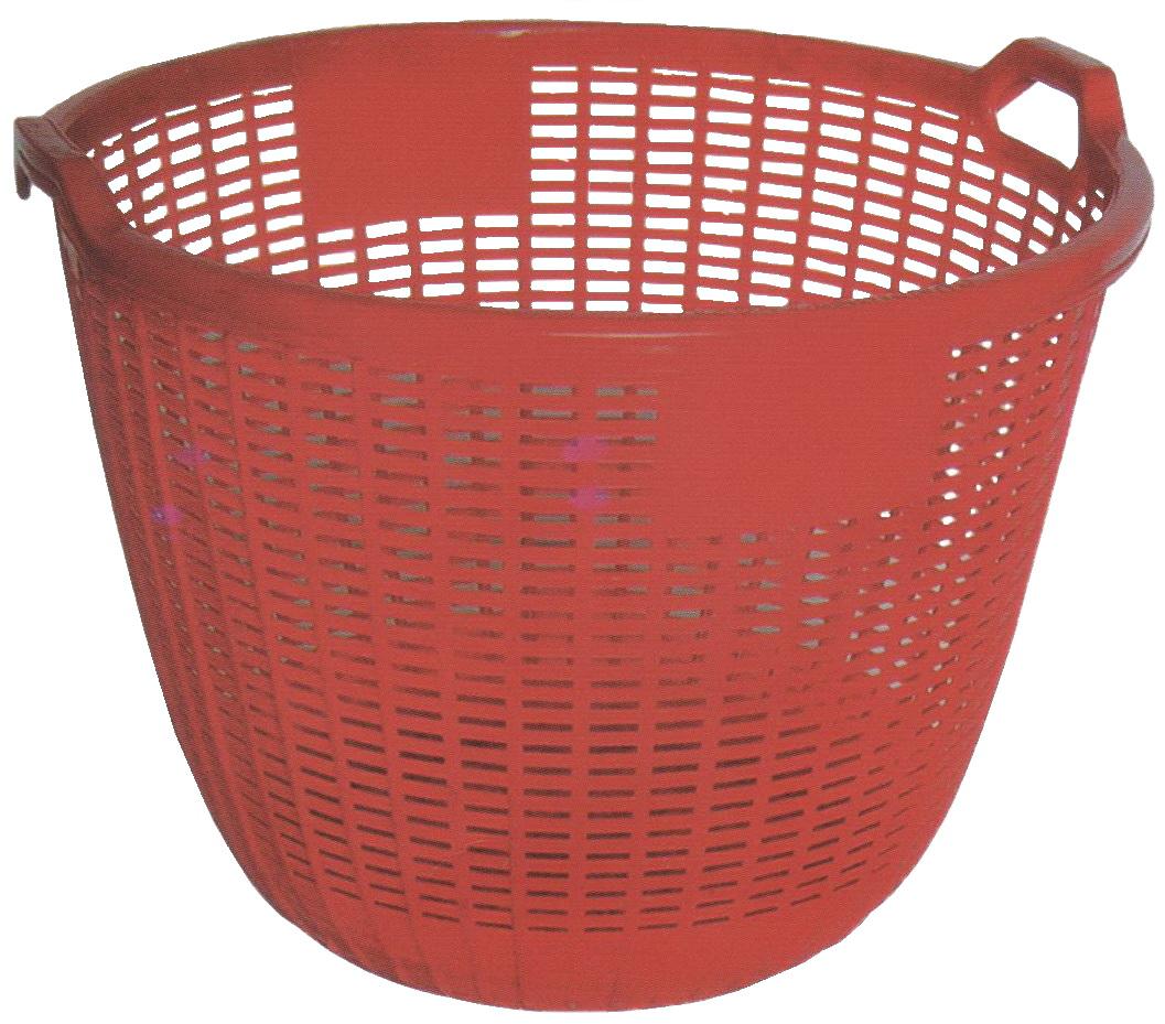 P06859 เข่งใหญ่ หนา คลาสสิค (61*61*48 ซม) 989-50 สี NS (ราคาส่งต่อ 12 ใบ)
