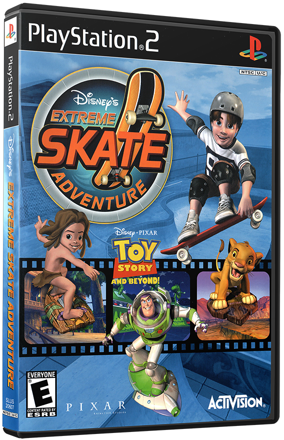 แผ่นเกมส์ PS2 : Disney's Extreme Skate Adventure