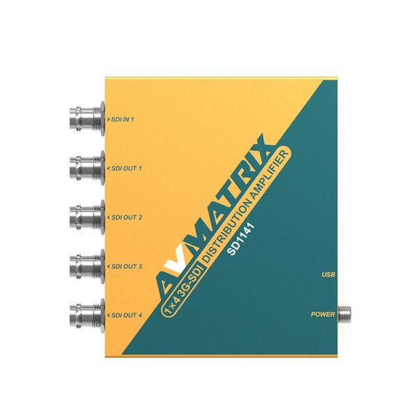 AVMatrix SD1141 1×4 3G-SDI Distribution Amplifier