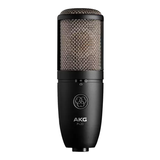 AKG P420 condenser microphone