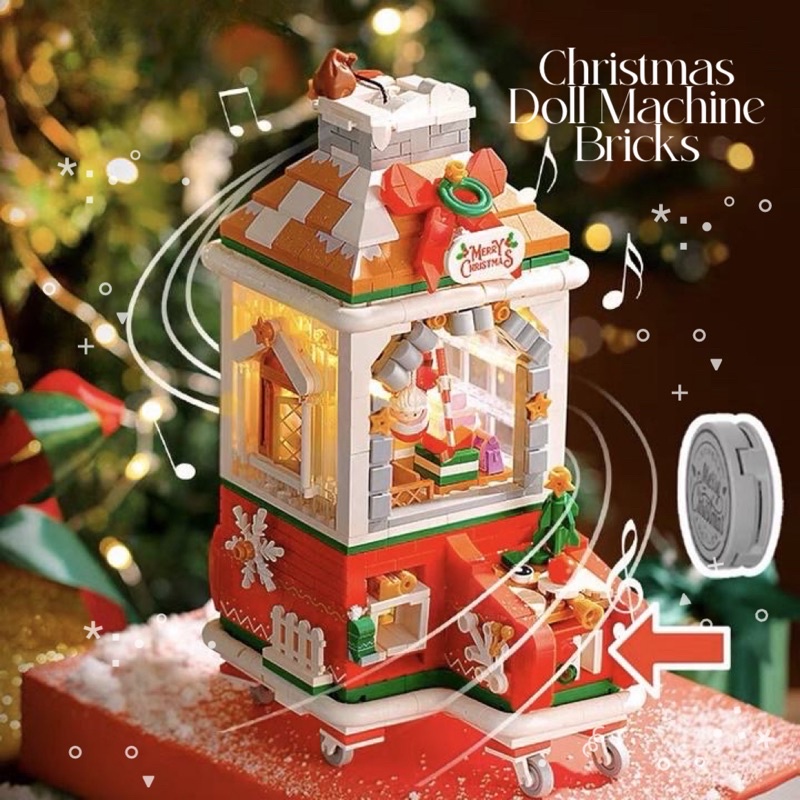 [พร้อมส่ง] Jnihouse : Christmas Doll Machine