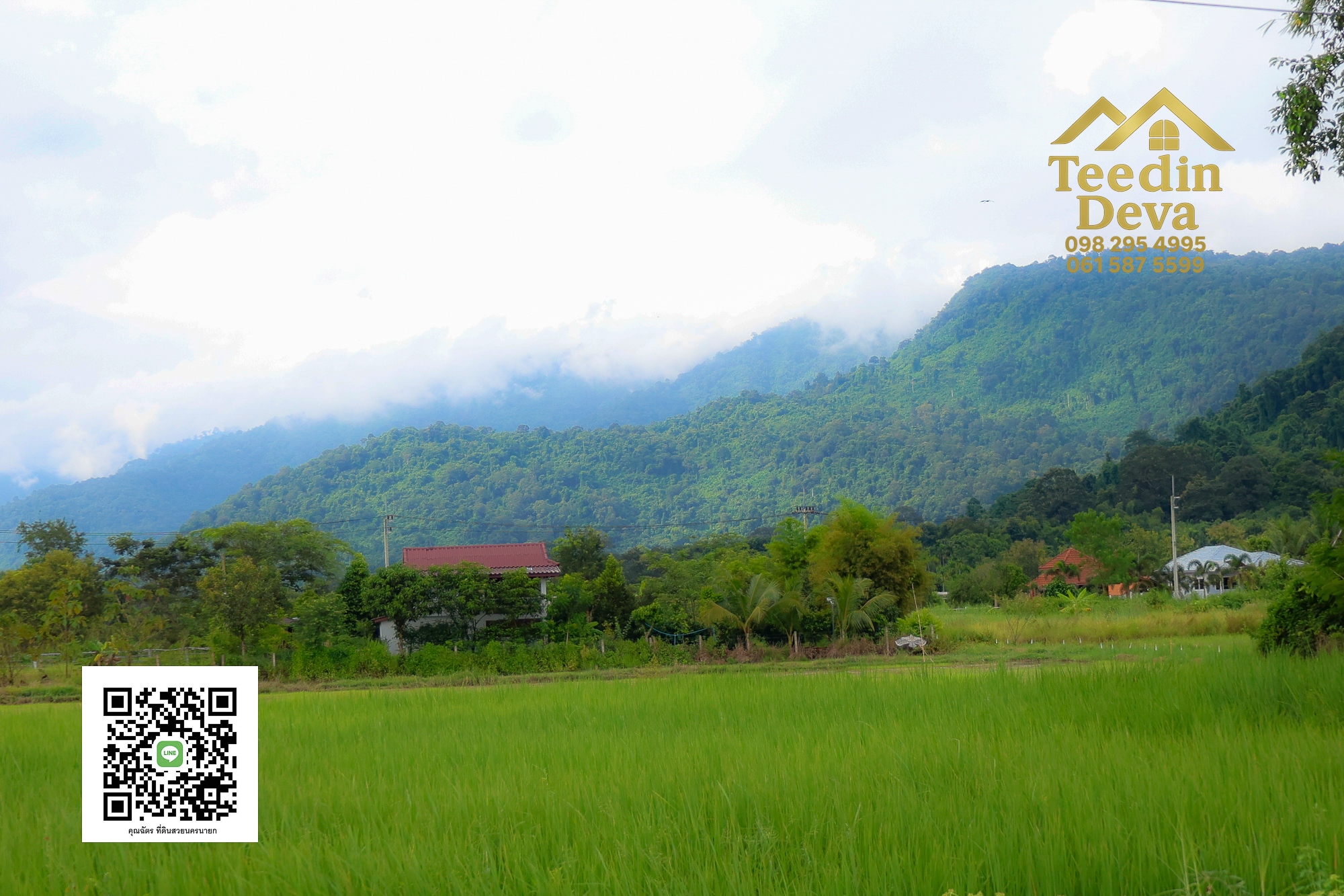 🏡✨ ที่ดินวิวภูเขา โอบด้วยธรรมชาติ…พักใจได้ทุกวัน 🌿 100 ตรว ต.เขาพระ อ.เมือง จ.นครนายก