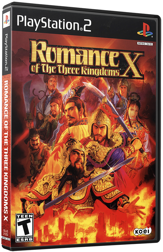 แผ่นเกมส์ PS2 : Romance of the Three Kingdoms X