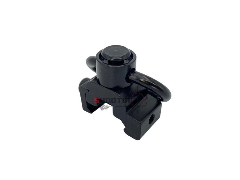 แป้นหูกวิน พร้อมหูกวินปลดไว จับราง 20mm