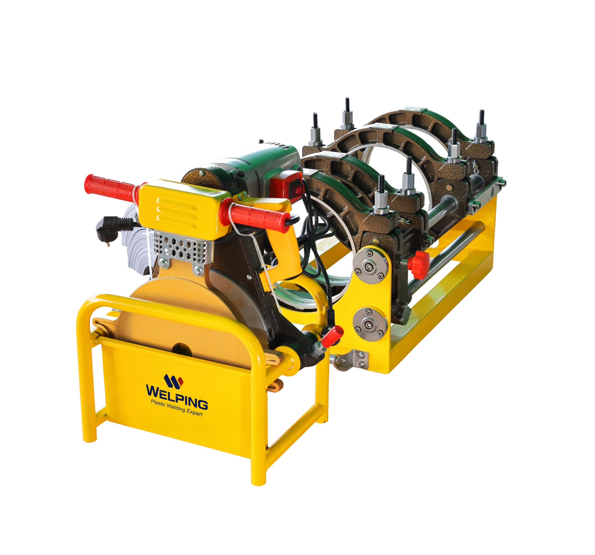 เครื่องเชื่อมท่อ Welping รุ่น WP250A (ไฮดรอลิค) ขนาดท่อที่เชื่อม 63 mm.-250 mm.