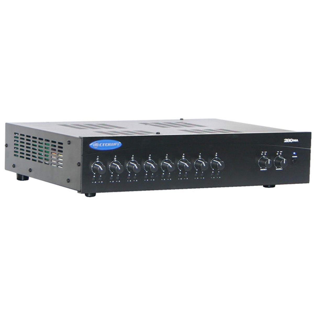 CROWN 280MA 8 Input, Dual 80W Mixer-Amplifier