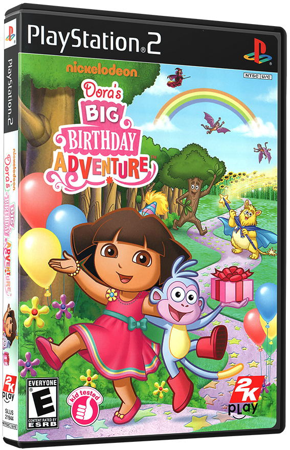 แผ่นเกมส์ PS2 : Dora's Big Birthday Adventure
