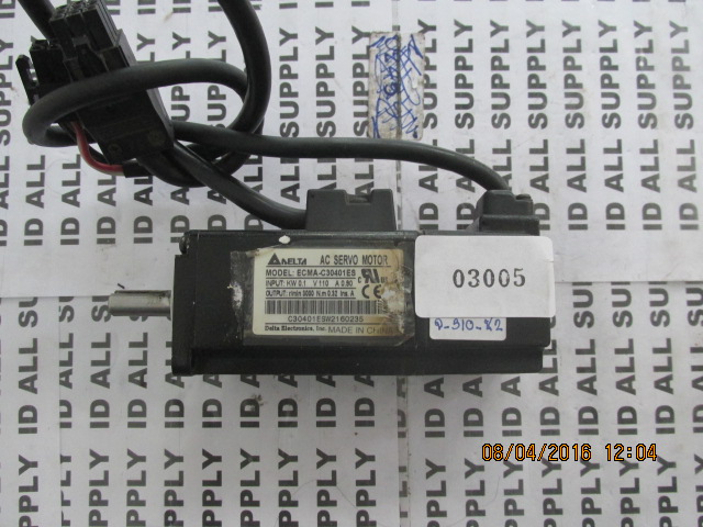 SERVO MOTOR " DELTA " MODEL : ECMA-C30401ES