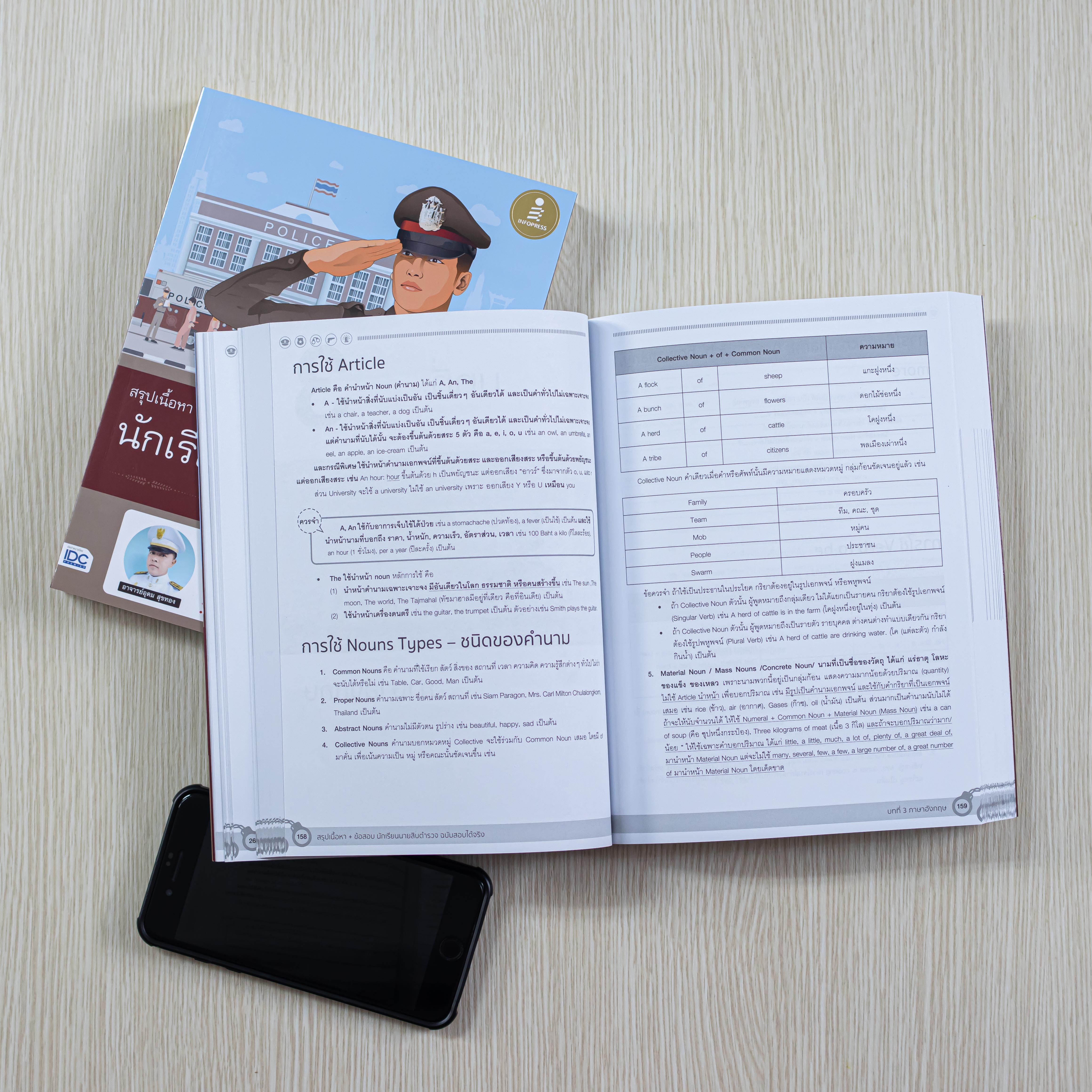 Infopress (อินโฟเพรส) สรุปเนื้อหา + ข้อสอบ นักเรียนนายสิบตำรวจ ฉบับสอบได้จริง - 72769