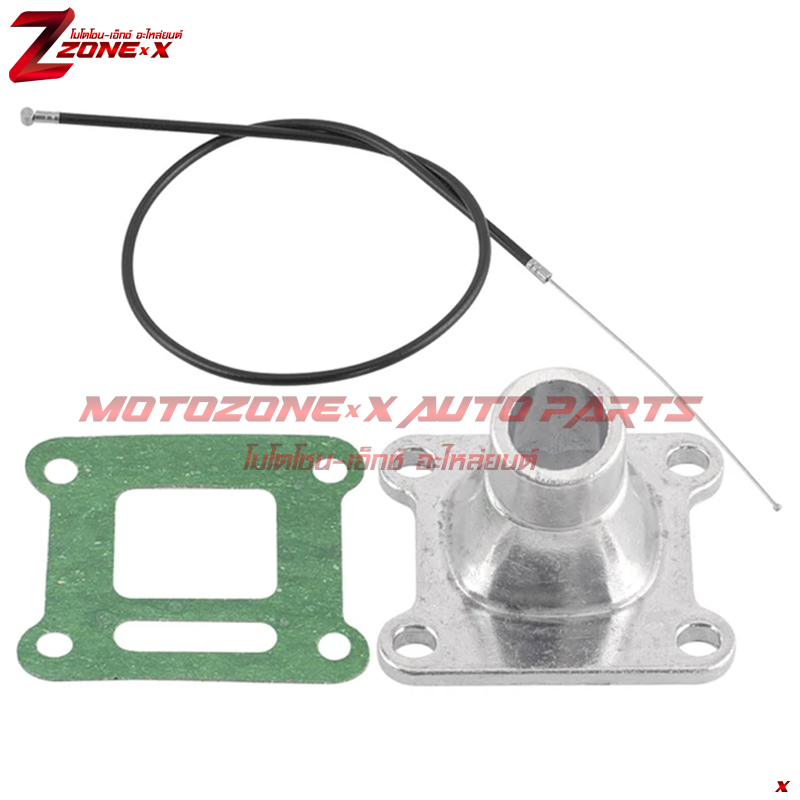 คาร์บูเรเตอร์ Carburetor Air Filter Fits most37cc 49cc 50cc 80cc 2 stroke Chinese engines. MOTOZONE-X(โมโตโซน-เอ็กซ์) อะไหล่/Part