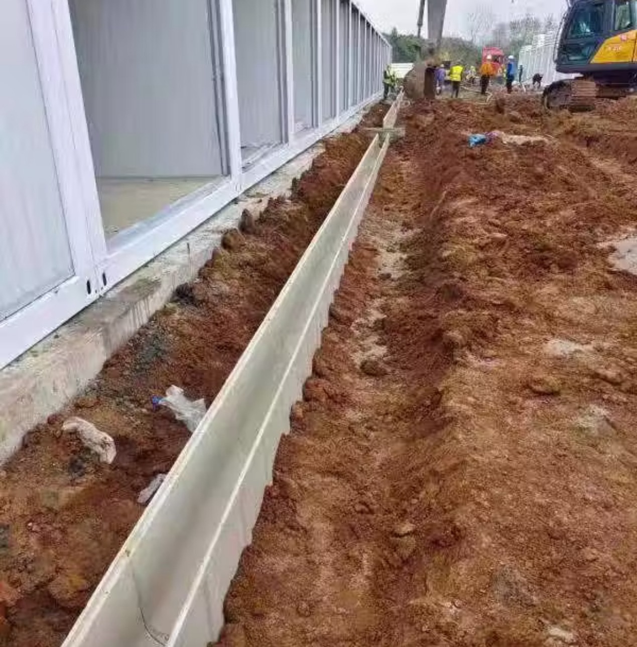 รางระบายน้ำเรซิ่น ขนาด 10 ซม. (พร้อมฝาปิด)