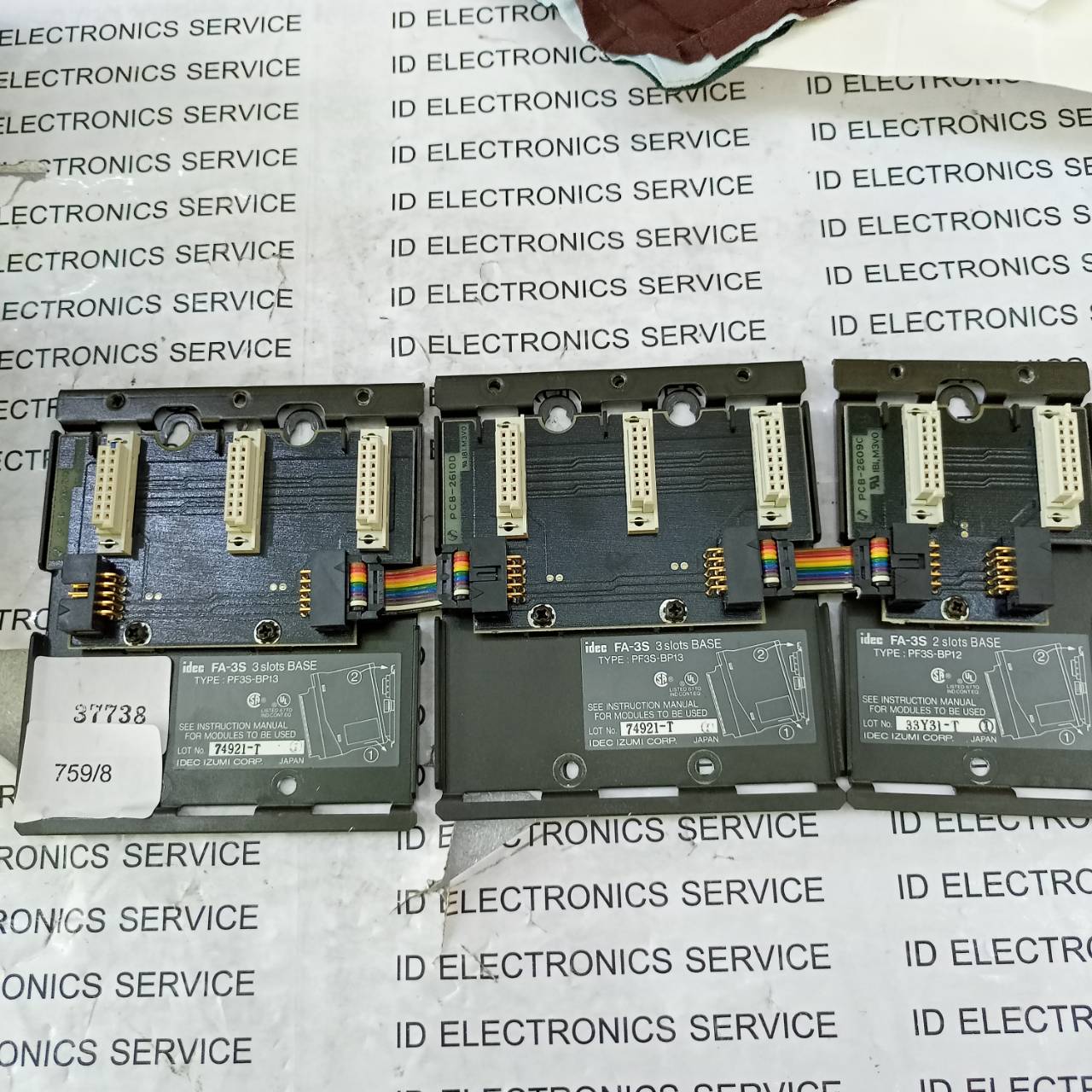 PLC " IDEC " MODEL : PF3S-BP13