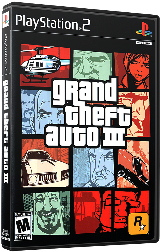 แผ่นเกมส์ PS2 : Grand Theft Auto III