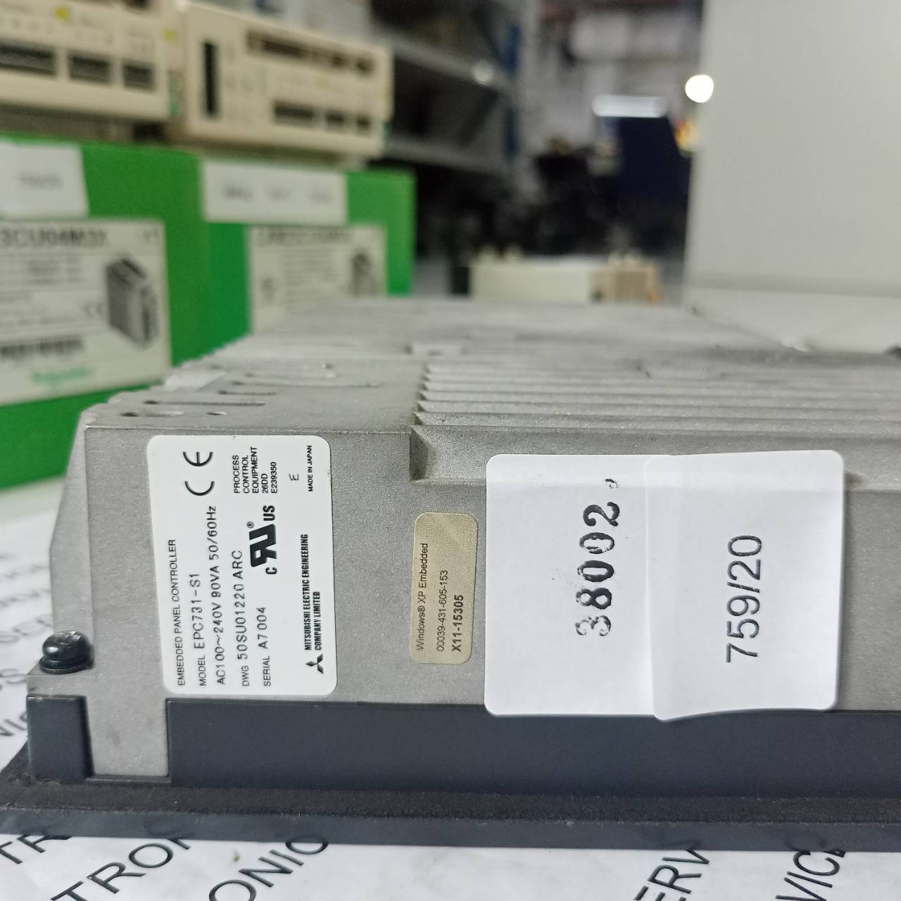 LCD TOUCH SCREEN " MITSUBISHI " MODEL : EPC731-S1