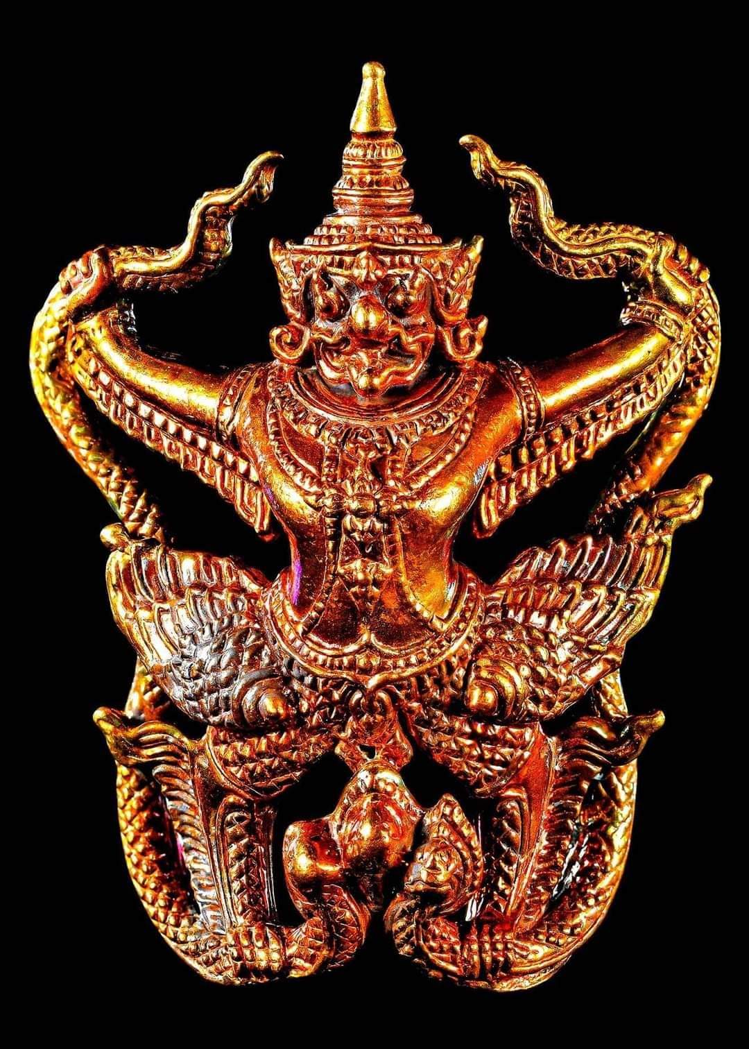 พญาครุฑ จอมราชันย์[เนื้อปัญจสัมฤทธิ์]⭐[หลวงปู่ศักดิ์ สมาหิโต] ▪ช้างเผือกไม่เปิดตัว▪