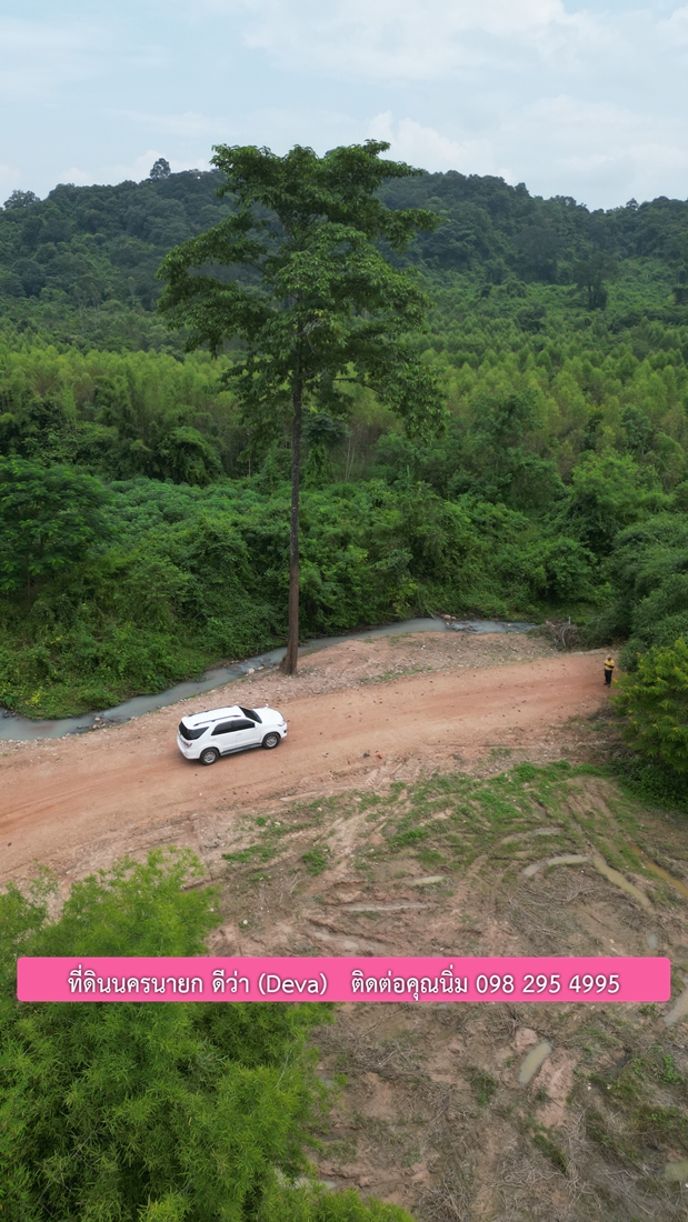 🌳 ขายที่ดินนครนายก 1 ไร่ 80 ตรว อยู่ด้านในหุบเขา มีวิวภูเขาสวยๆ ด้านหน้าเป็นลำธารเล็กๆ ต.เขาเพิ่ม อ.บ้านนา จ.นครนายก โฉนดครุฑแดง