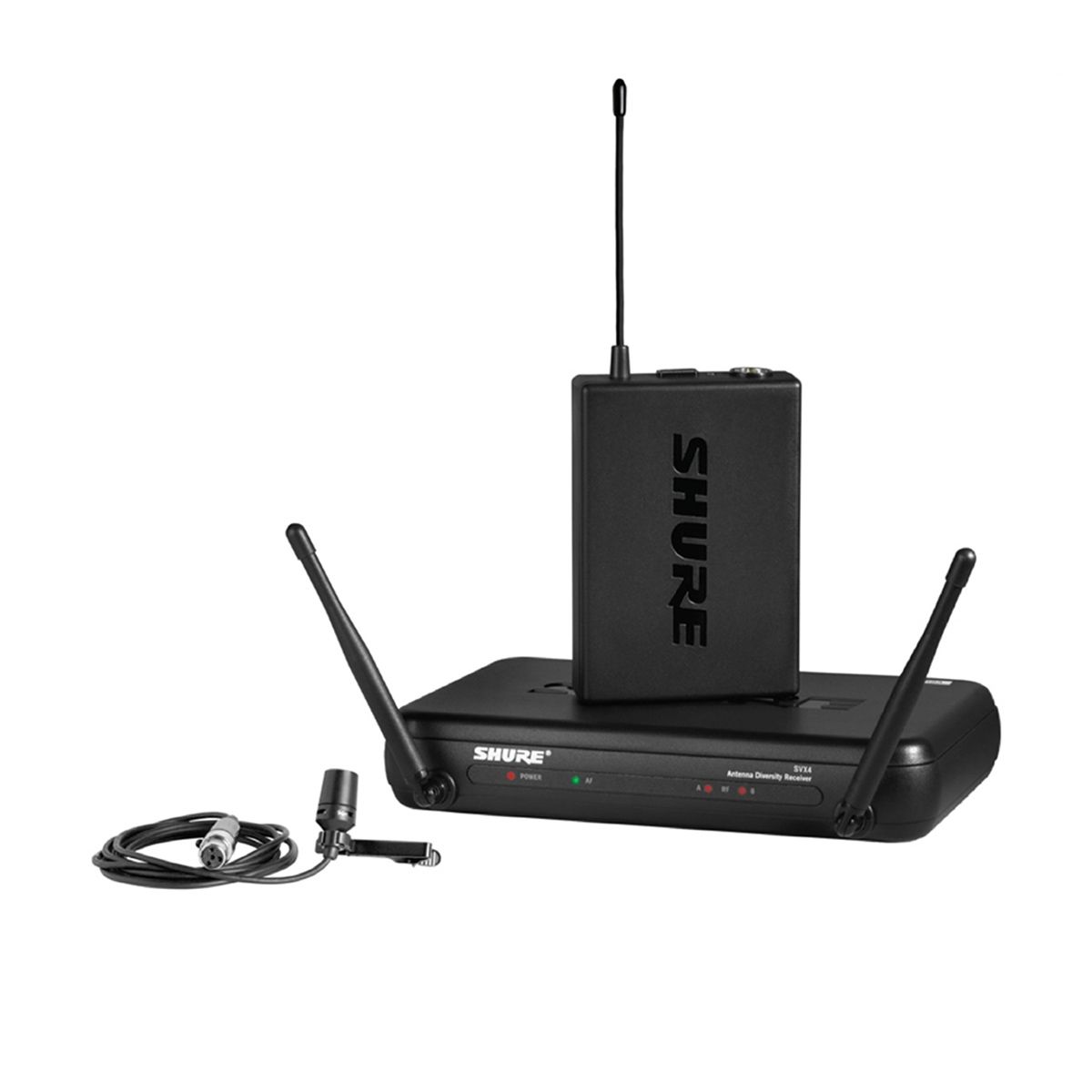 SHURE SVX14A/CVL-Q12 ไมค์ลอยหนีบปกเสื้อ แบบ Condenser คลื่นความถี่ 748-758 MHz
