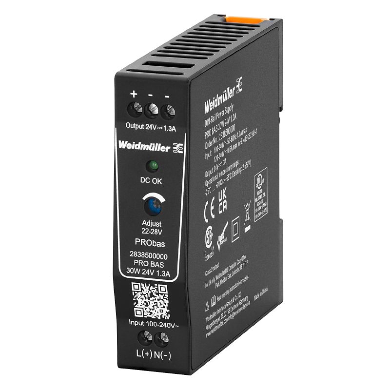 POWER SUPPLY PRO BAS 30W 24V 1.3A