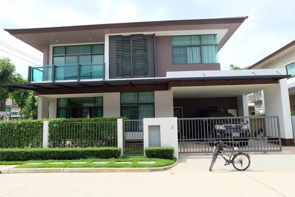 ให้เช่าบ้านเดี่ยว หมู่บ้านเศรษฐสิริ อ่อนนุช-ศรีนครินทร์ ติด ARL ทับช้าง (N.1631)
