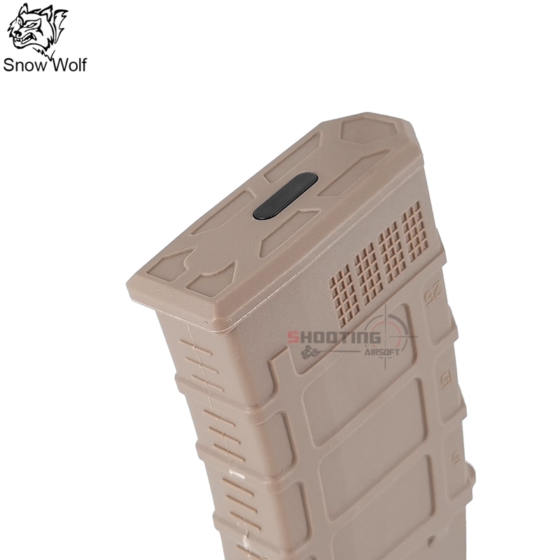 แม็กสแตนด์ Pmag Mid-Cap (120นัด) - Snow Wolf