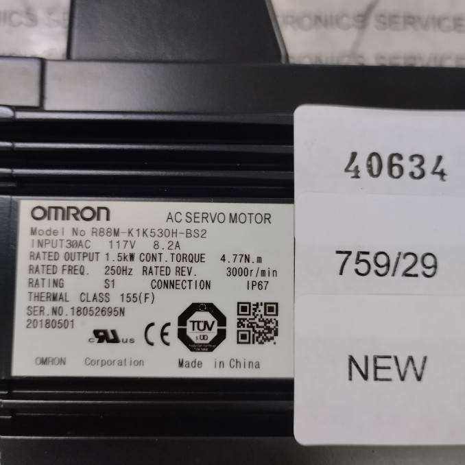 R88M-K1K530H-BS2 MOTOR "OMRON"