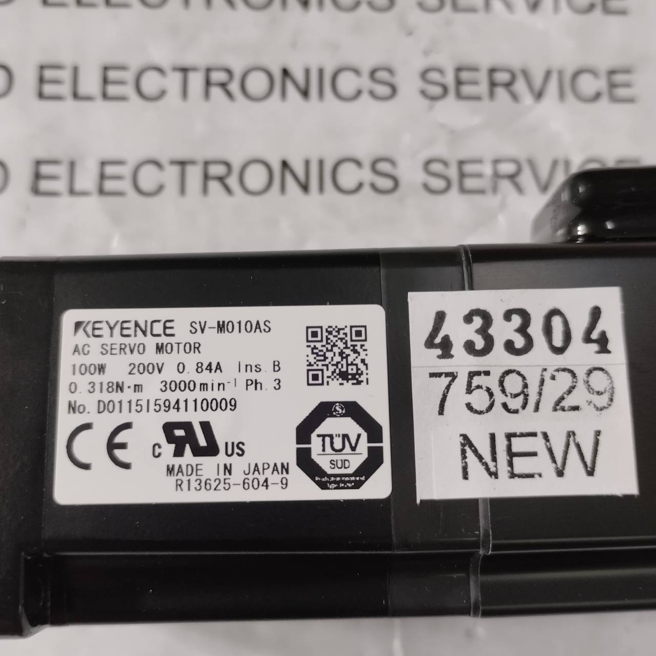 หา SV-M010AS SERVO MOTOR "KEYENCE"