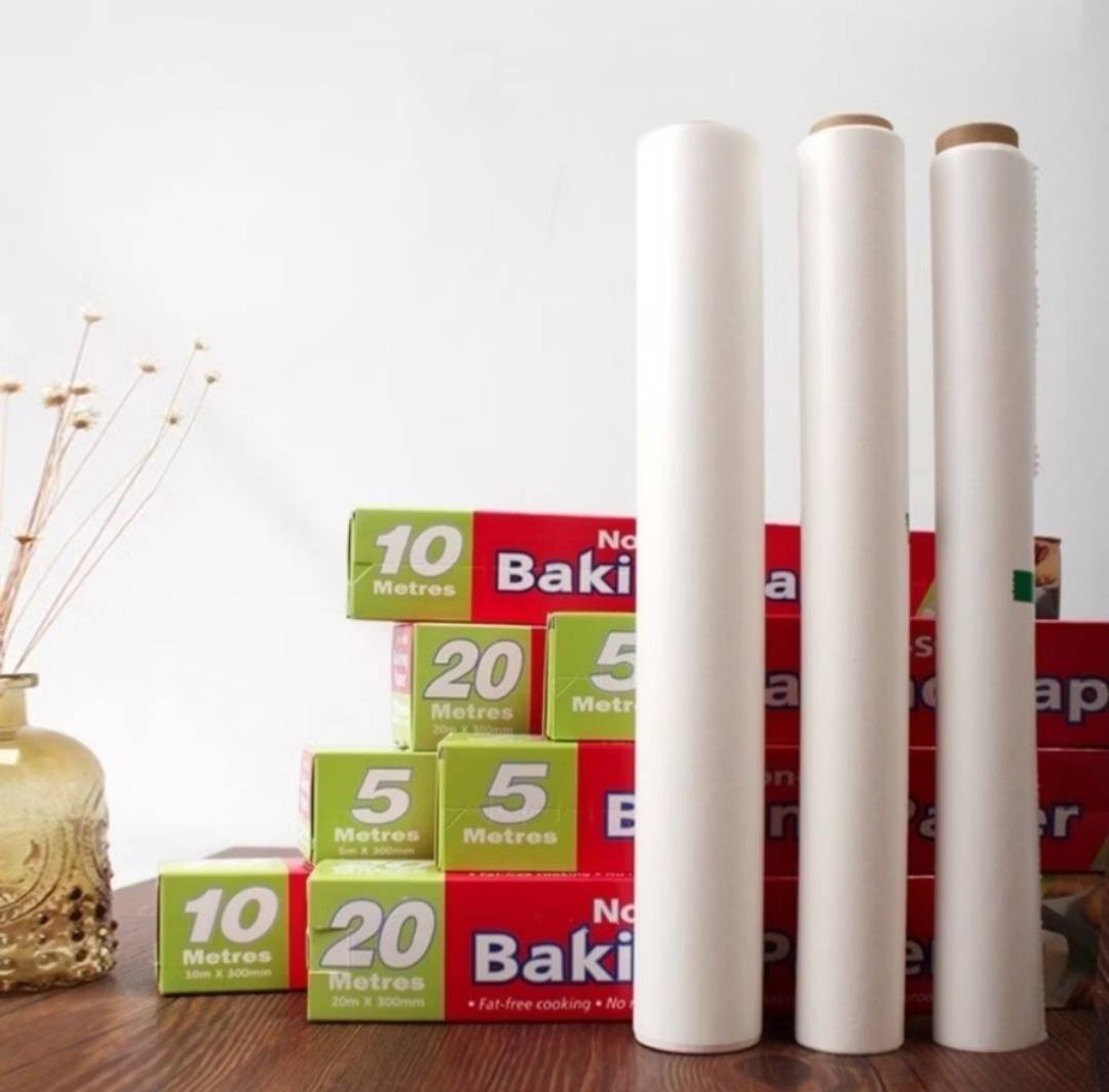 กระดาษไขรองอบ แบบ 5 เมตร Baking paper 30 cm.x 5 m. สินค้าพร้อมจัดส่ง