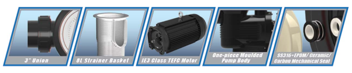 “EMAUX” UPH Series Ultra-Power Commercial Pump