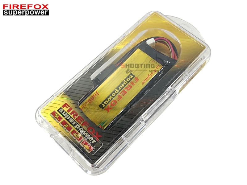 แบตลิโพ Firefox 20c 1600mAh 11.1v