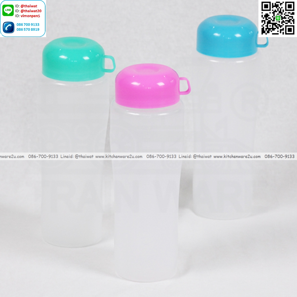 P07151 ขวดน้ำกลม 1.6 ลิตร มีสเกล พร้อมถ้วย (9.8*9.8*28.4 cm) No.121 ราคาส่งต่อ 12 โหล:144 ใบ:เฉลี่ย 195 บาทต่อโหล