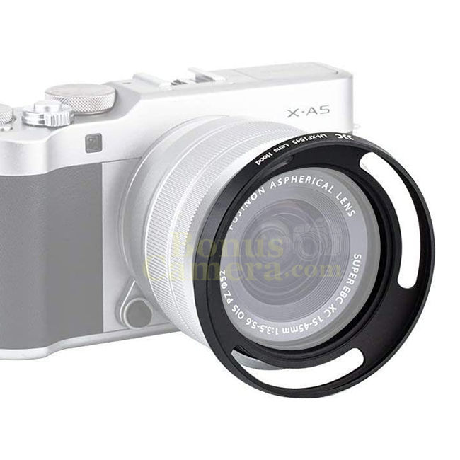 LH-XF1545 ฮู้ดสีดำสำหรับเลนส์ฟูจิ FUJINON XC15-45mm F3.5-5.6 OIS PZ FujiFilm Lens Hood