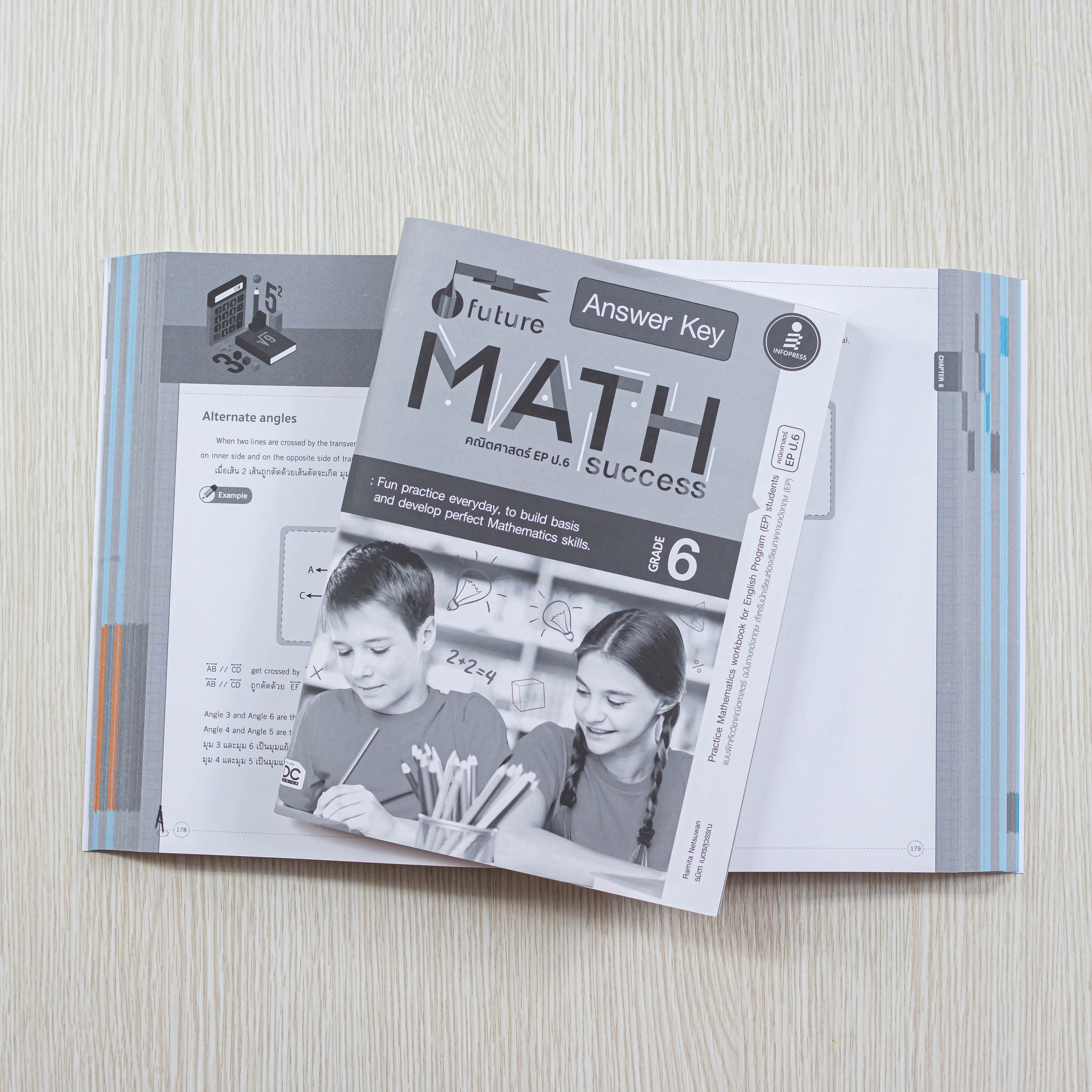 Infopress (อินโฟเพรส) หนังสือ Future Math Success Grade 6 (คณิตศาสตร์ EP ป.6) - 08897