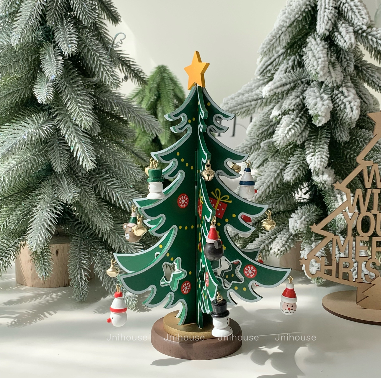 [พร้อมส่ง] Jnihouse : Christmas Tree DIY ต้นคริสต์มาสไม้ประกอบ