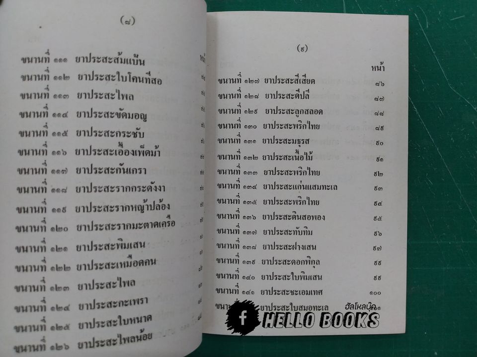 ตำรายาประสะ