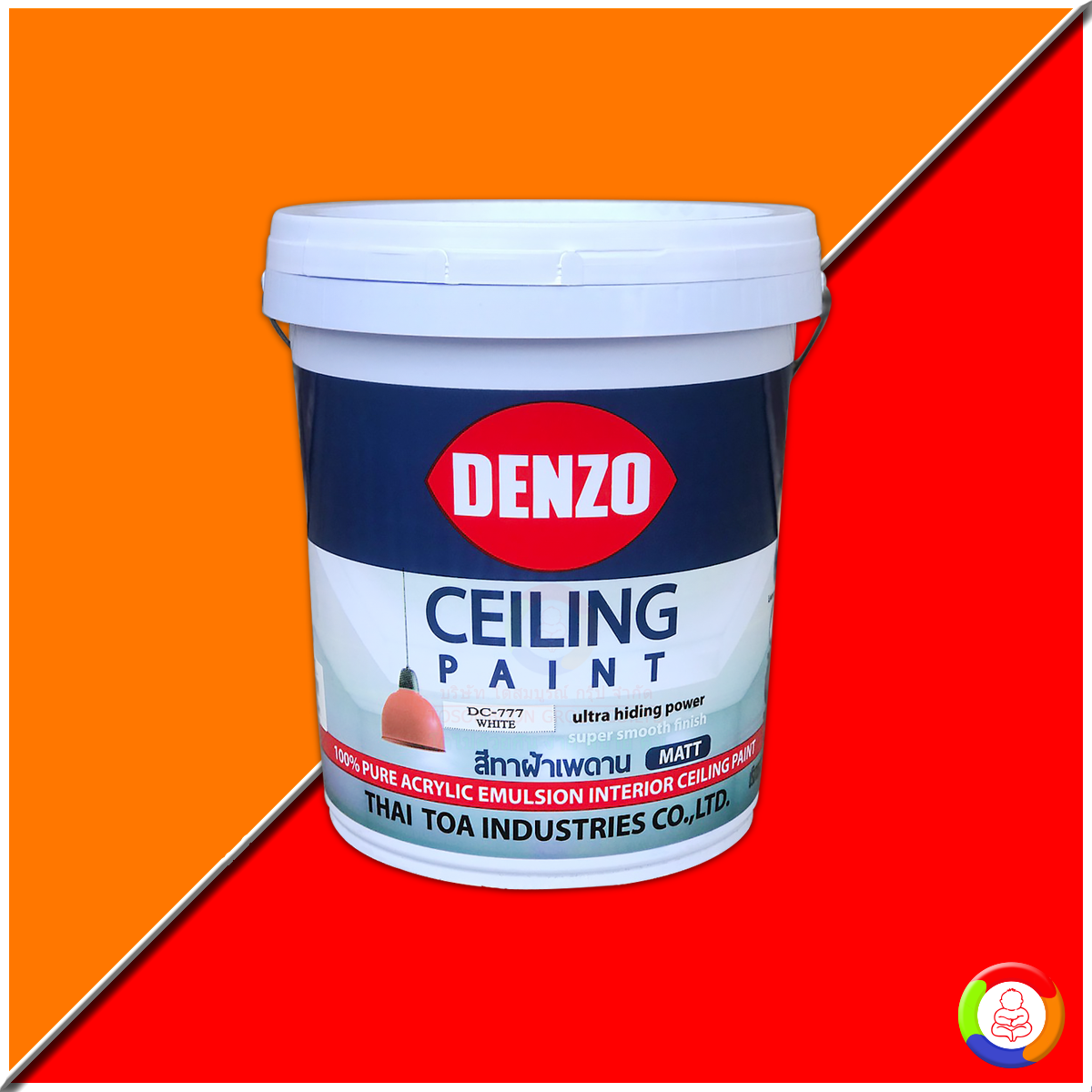 Denzo Ceiling Paint Ultra Hiding Power Smooth Finish